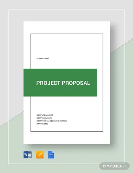 simple project proposal template
