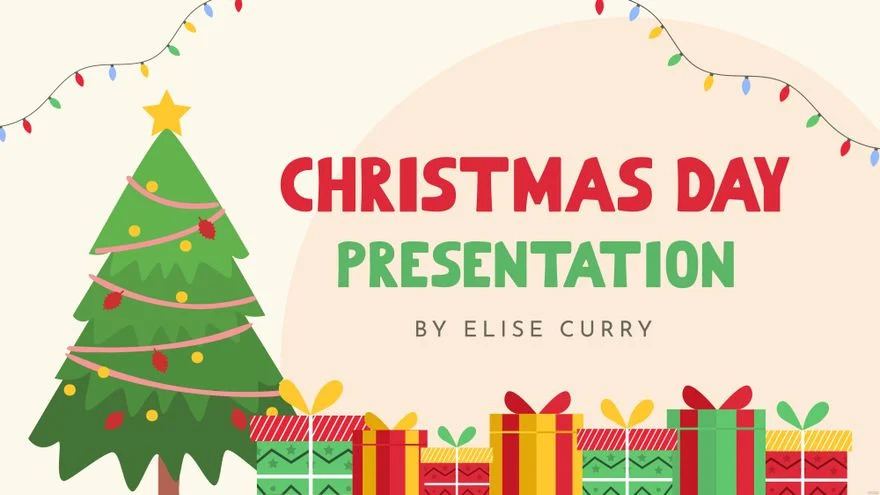 christmas powerpoint presentation templates