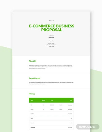 e-commerce-business-proposal-template