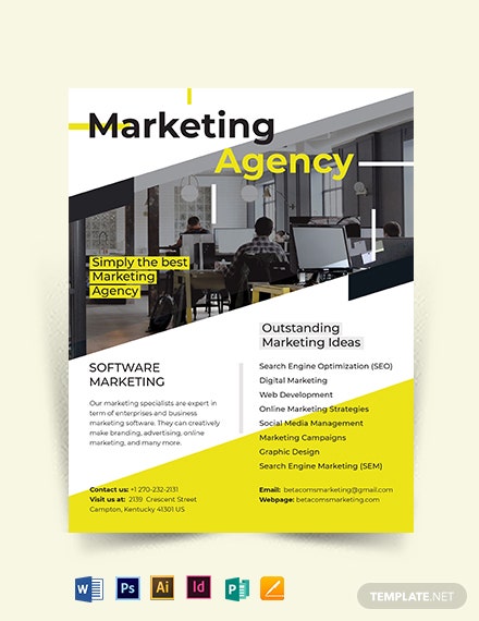 marketing flyer