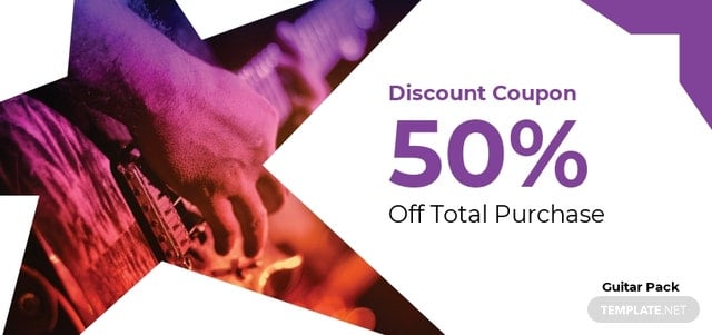 blank discount coupon template