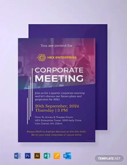 business invitation