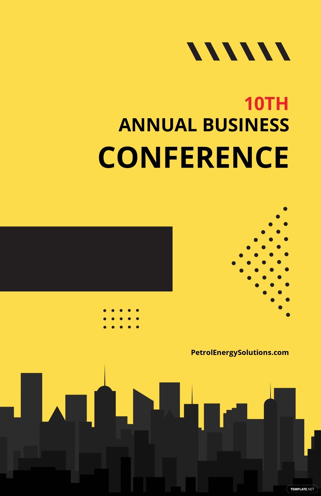 free conference poster template