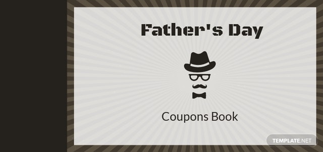 free coupon book for fathers day