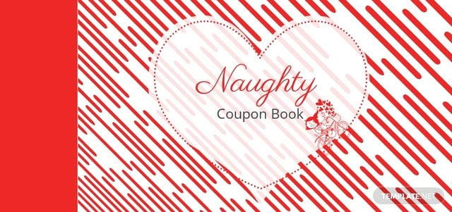 free heart coupon book template
