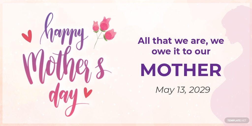 free-mothers-day-twitter-post-template-1