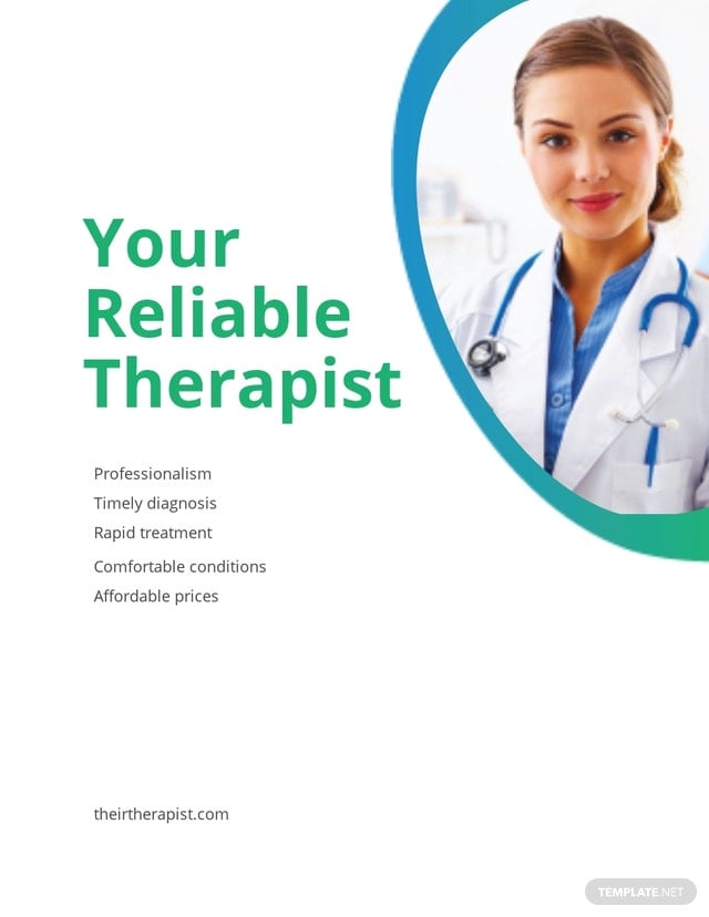 free therapist pamphlet template