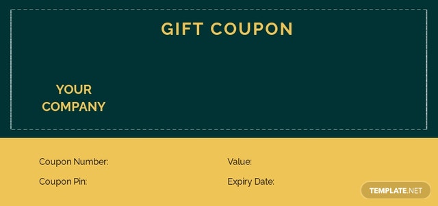 free vintage coupon template