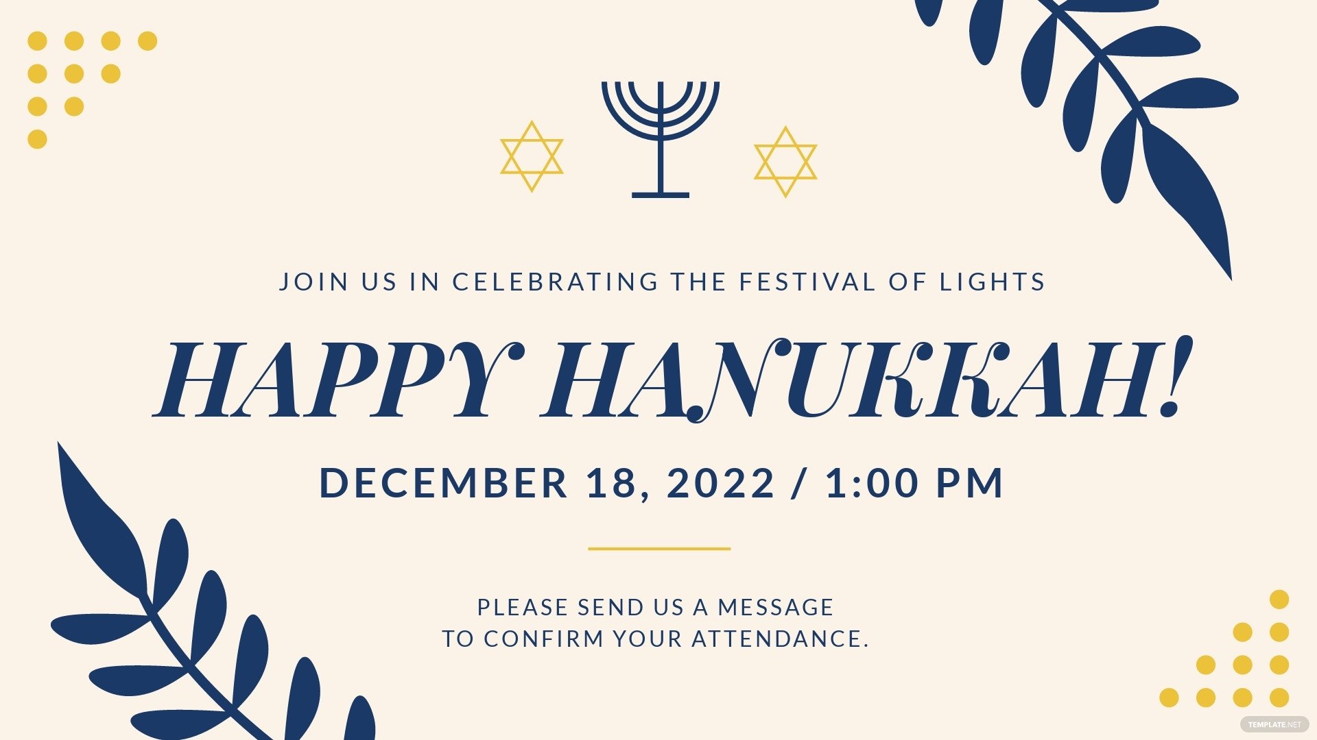 hanukkah-party-facebook-event-cover-template