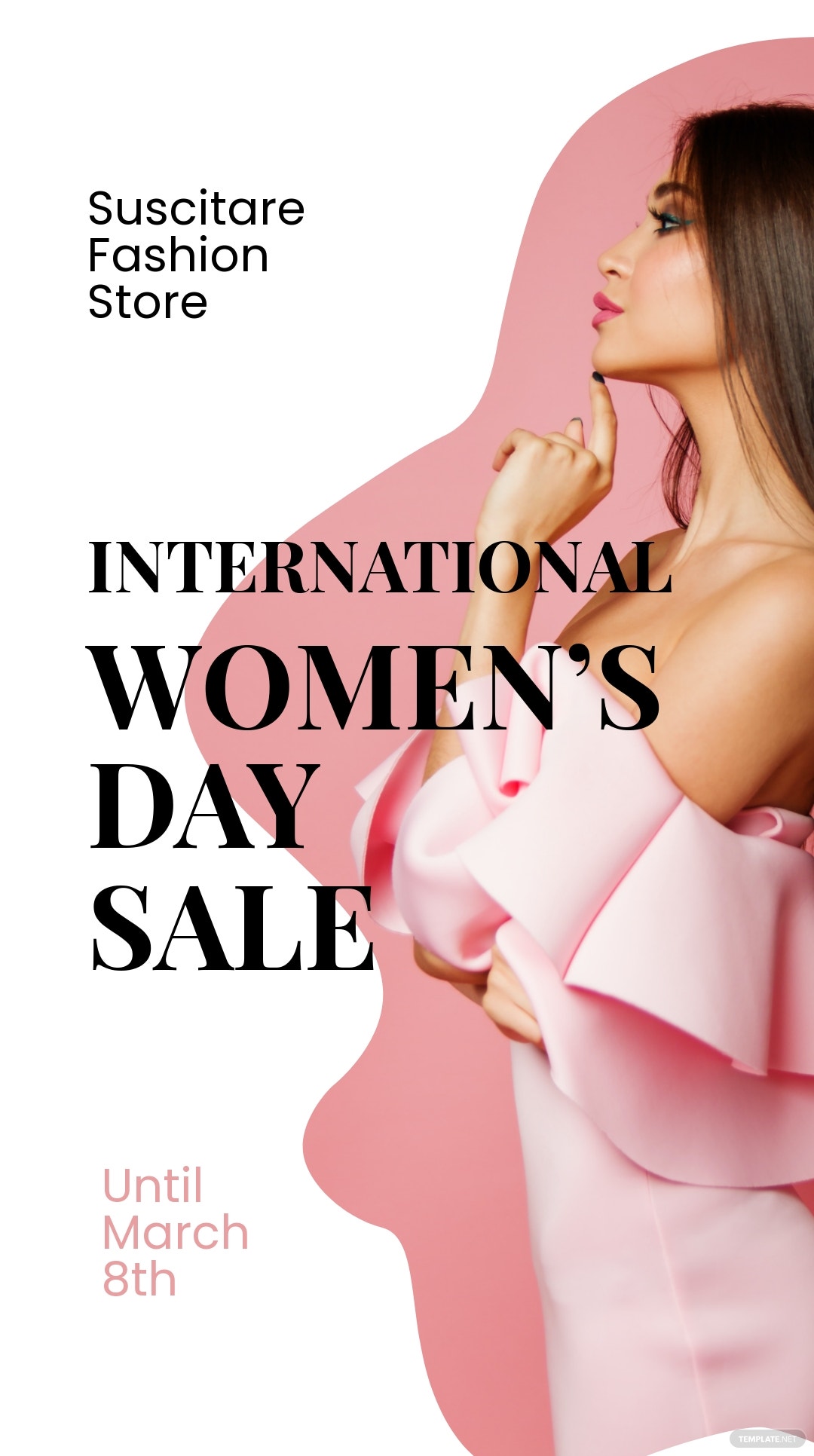 international womens day sale instagram story