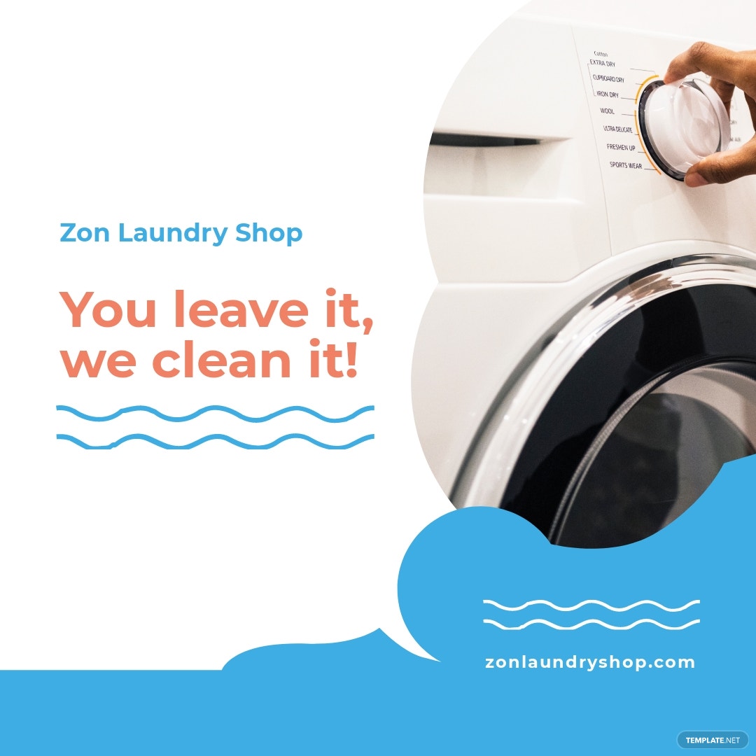laundry-instagram-post-template