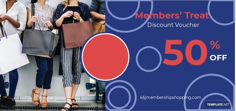 member-discount-voucher-template