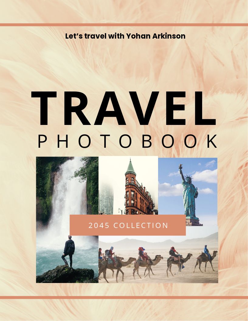photo book cover template