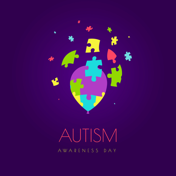 Autism Balloon Poster 