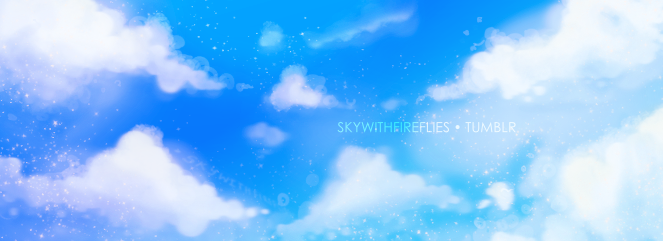 skies tumblr banner