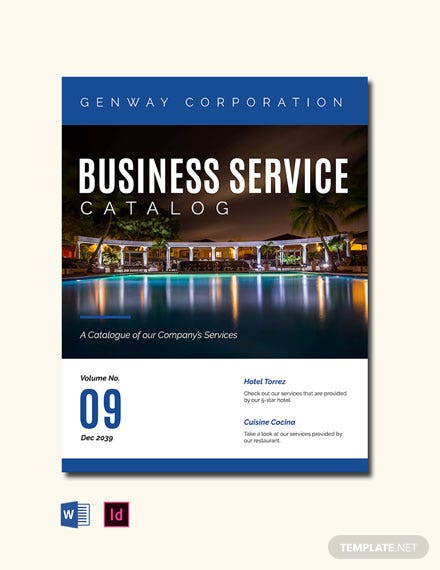 business service catalog