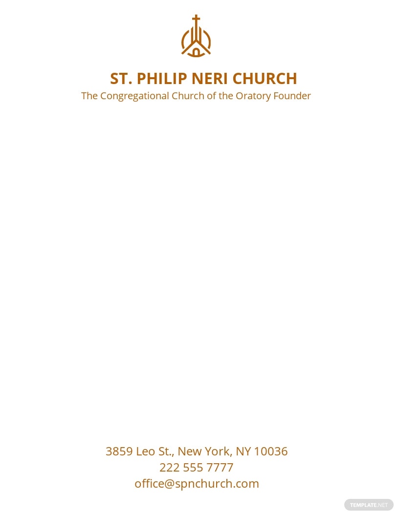 church-letterhead-design-templates
