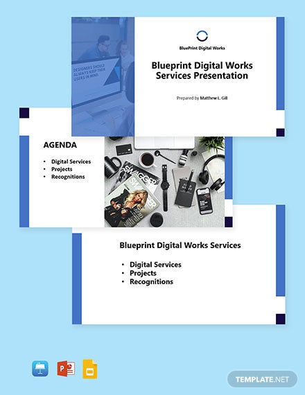 digital agency presentation template