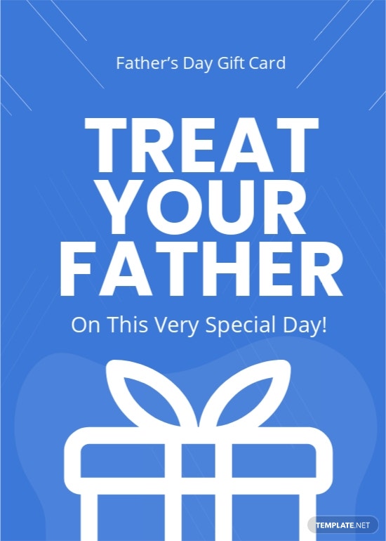 fathers-day-gift-card-template