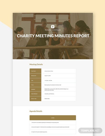 free-charity-meeting-minutes
