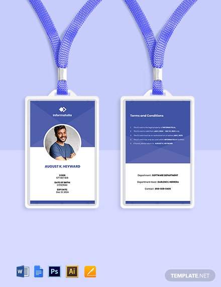 50+ Id Card Designs, Format & Examples 2023
