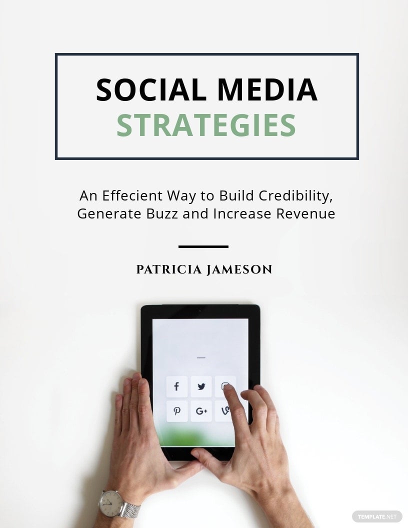 free social media book cover template
