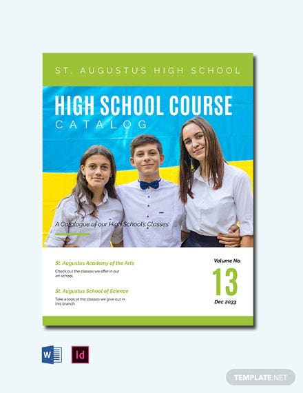 high school course catalog