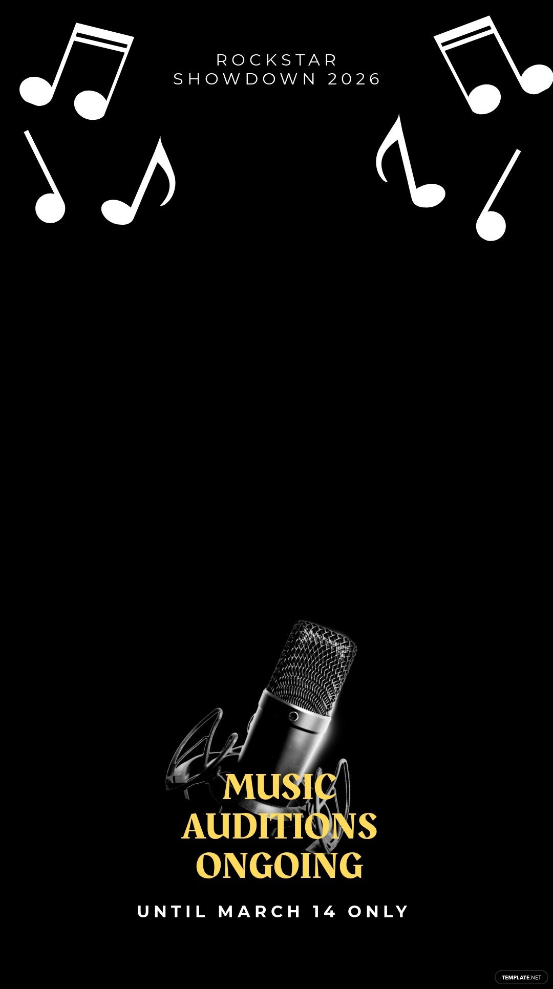music audition snapchat geofilter template