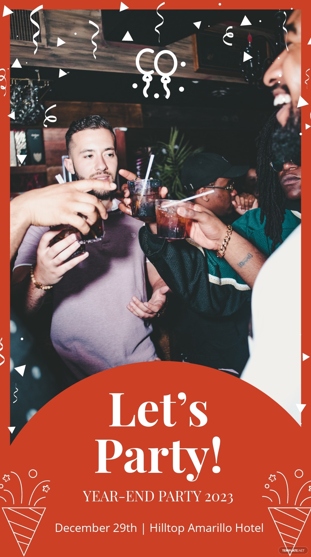 party snapchat geofilters template