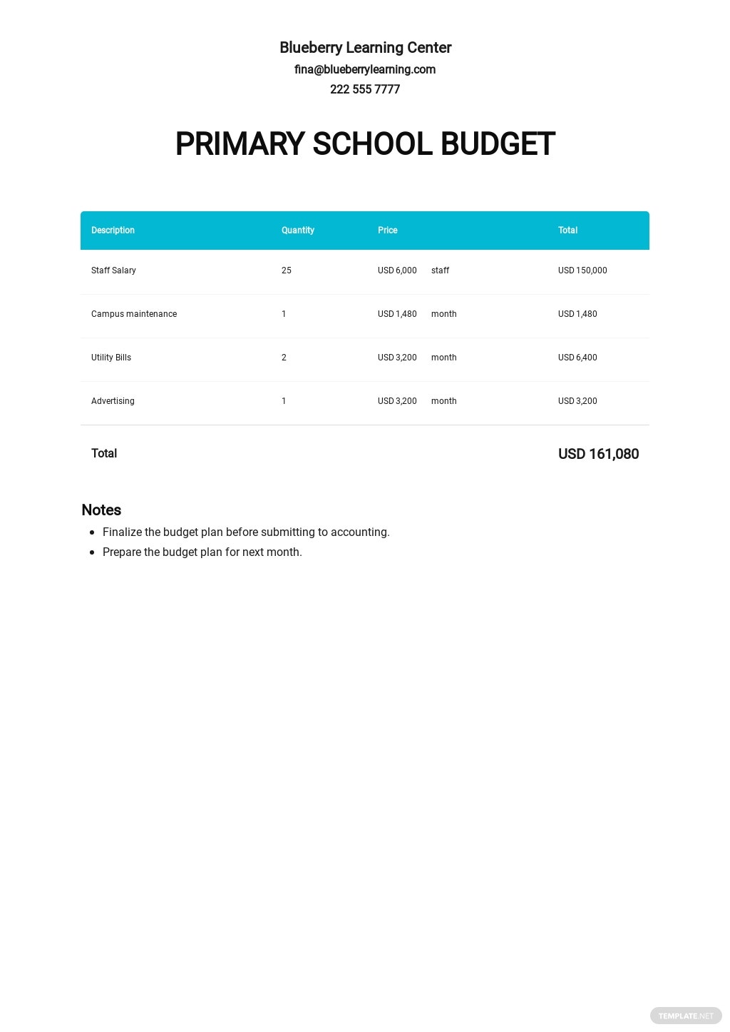 50+ Budget Samples, Format & Examples 2021 Free & Premium Templates