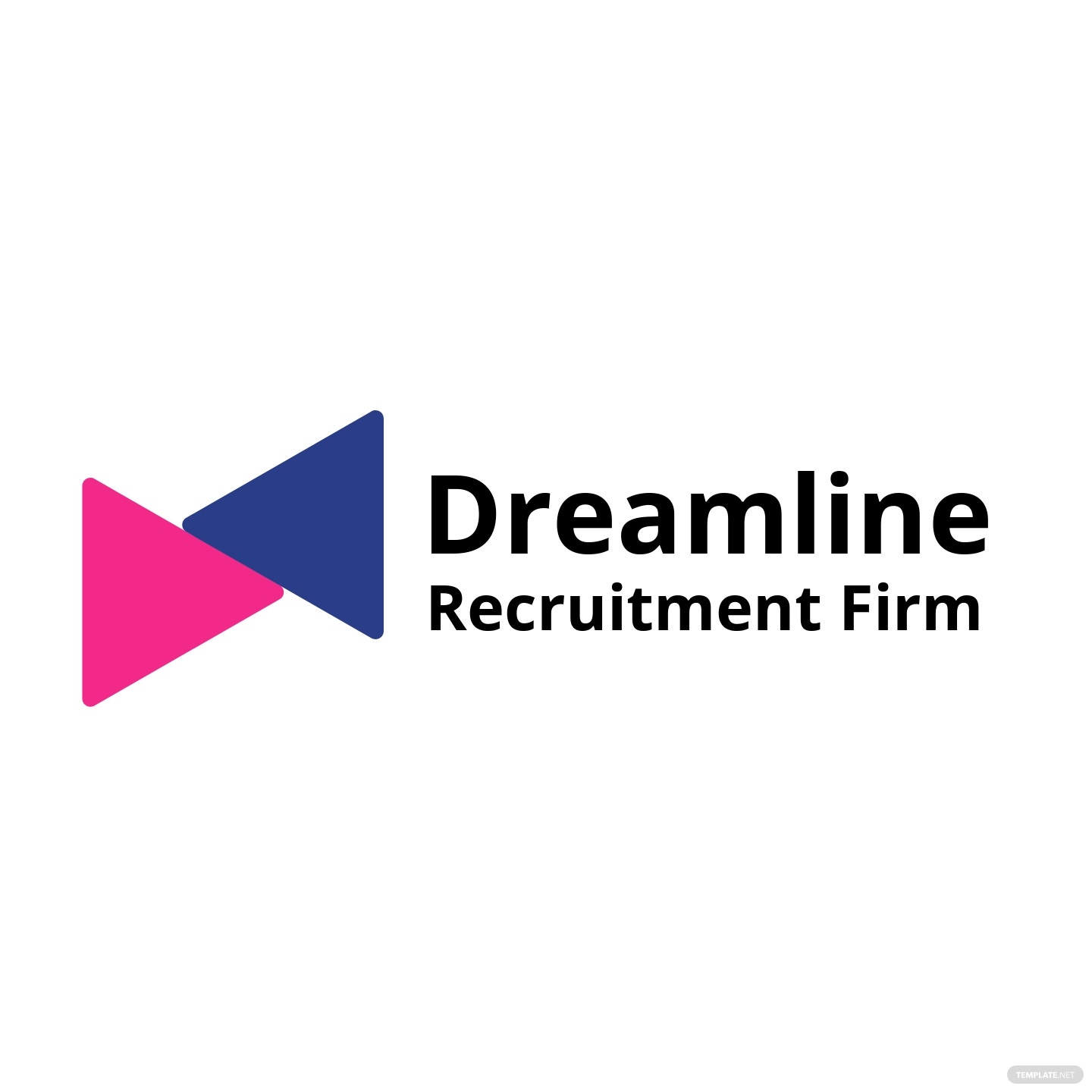 recruitment firm logo template