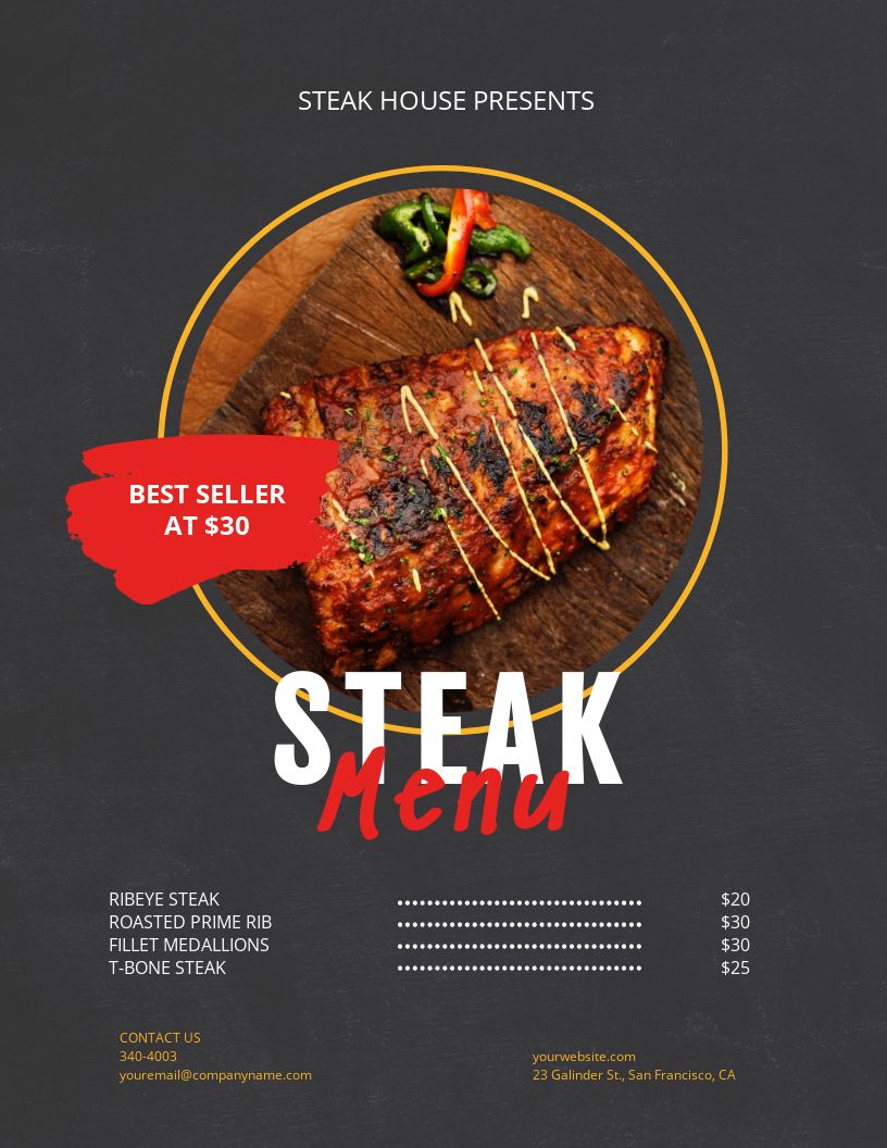 steak-menu-flyer-template