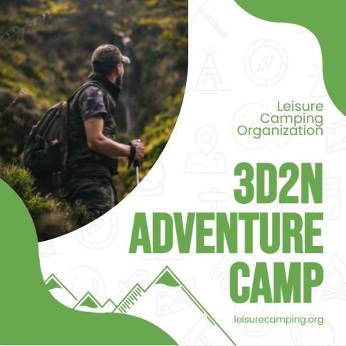 adventure camp instagram post template