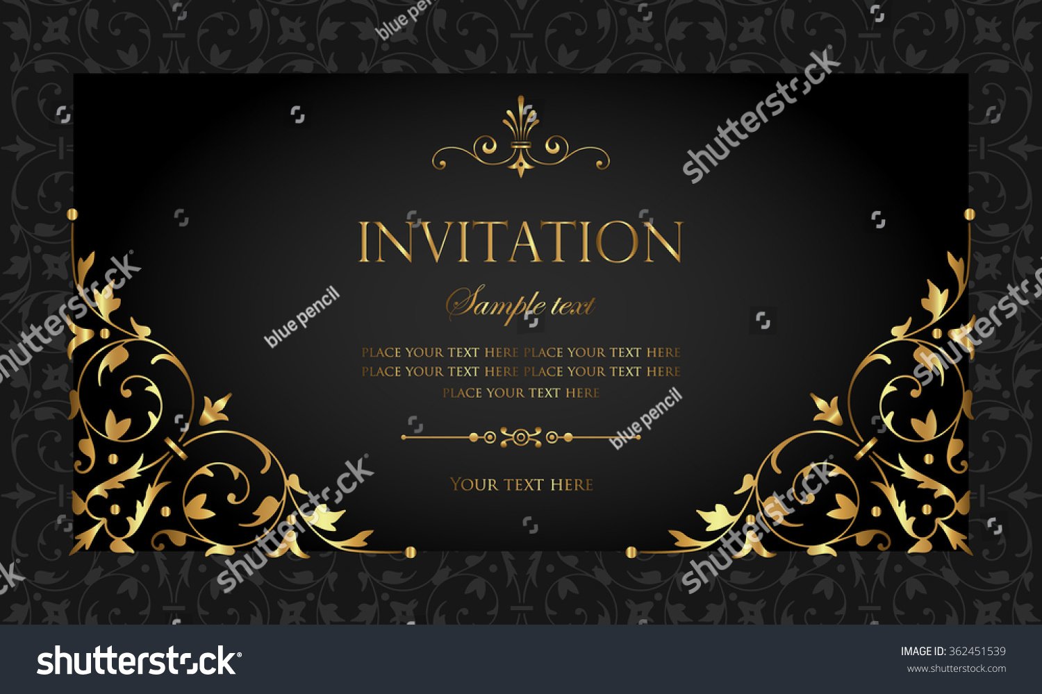 black-and-gold-invitation