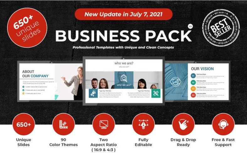 business pack presentation