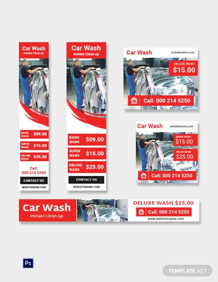 car-wash-ad-banner-template