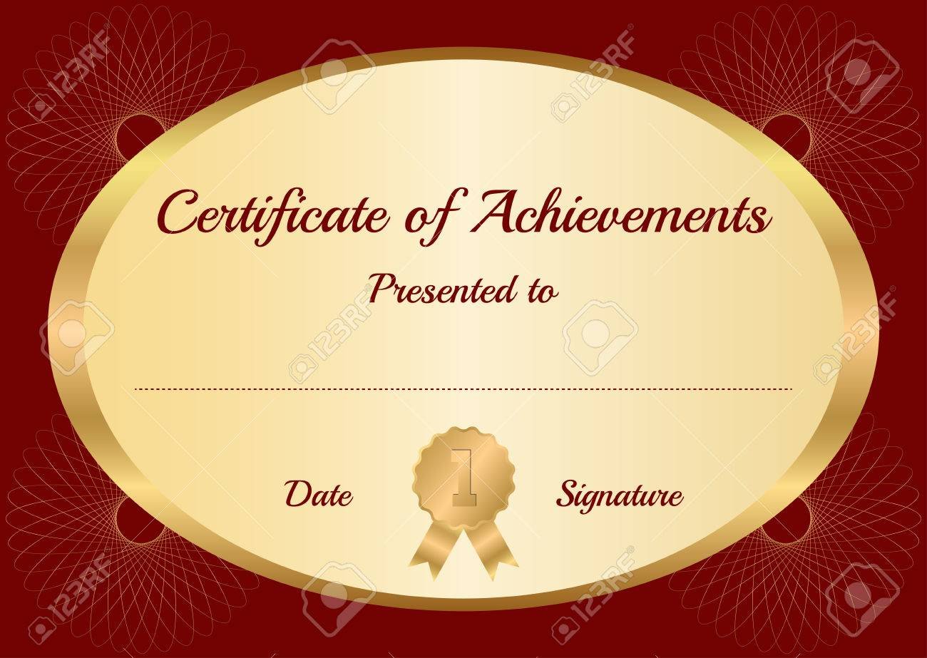 classical certificate template