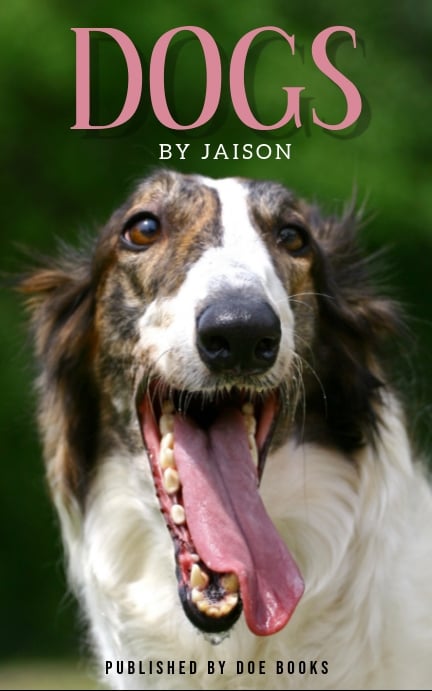 dog book cover example