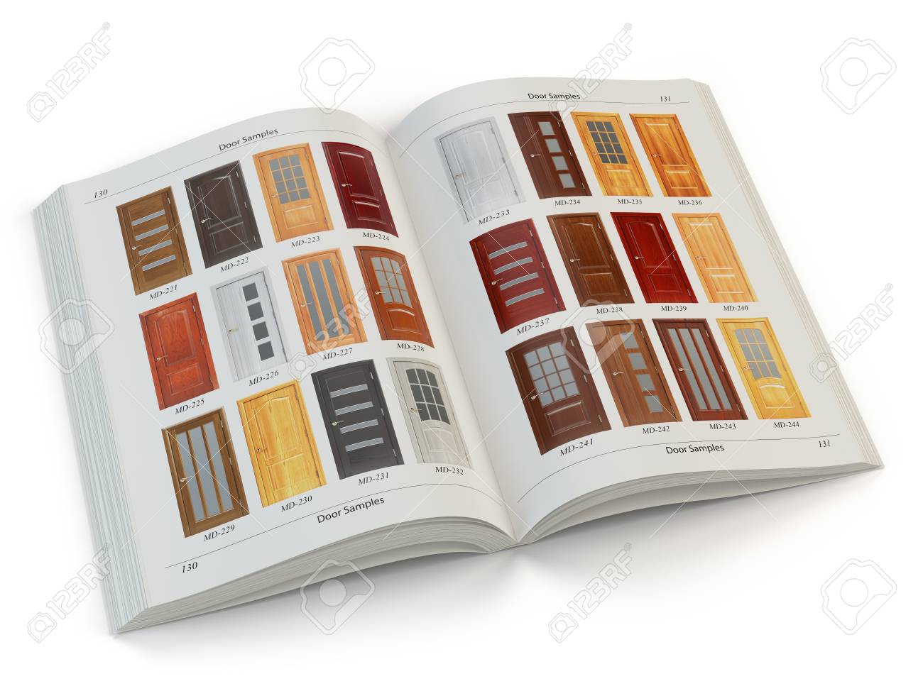door catalog template