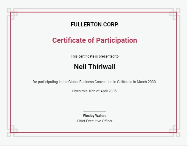 participation-certificate-template