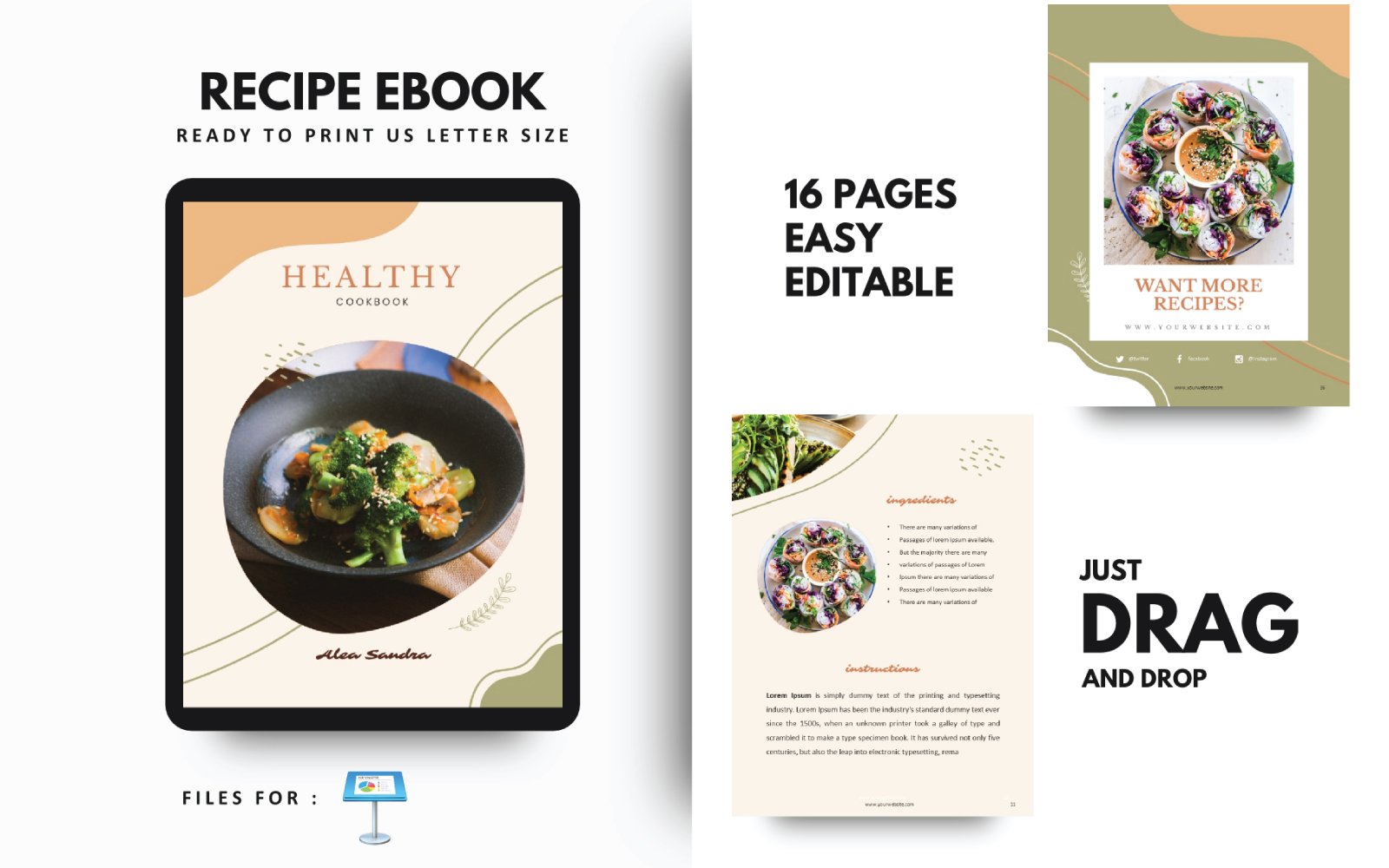 recipe cookbook example