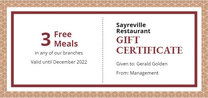 restaurant-certificate-template
