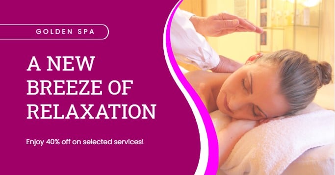 spa-facebook-ad-banner-template