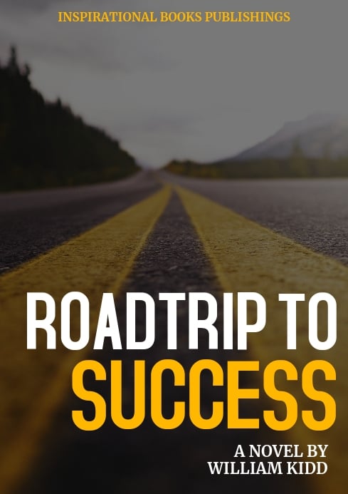 success and inspirational roadtrip to success design template
