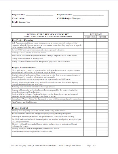 50+ Checklist Samples, Format & Examples 2021 | Free & Premium Templates