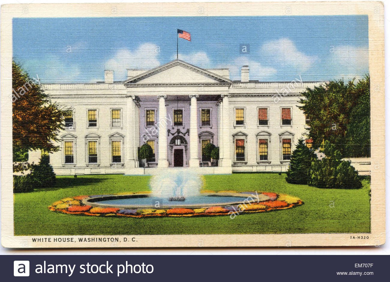 vintage-postcard-of-white-house-washington-dc-usa-em707f1