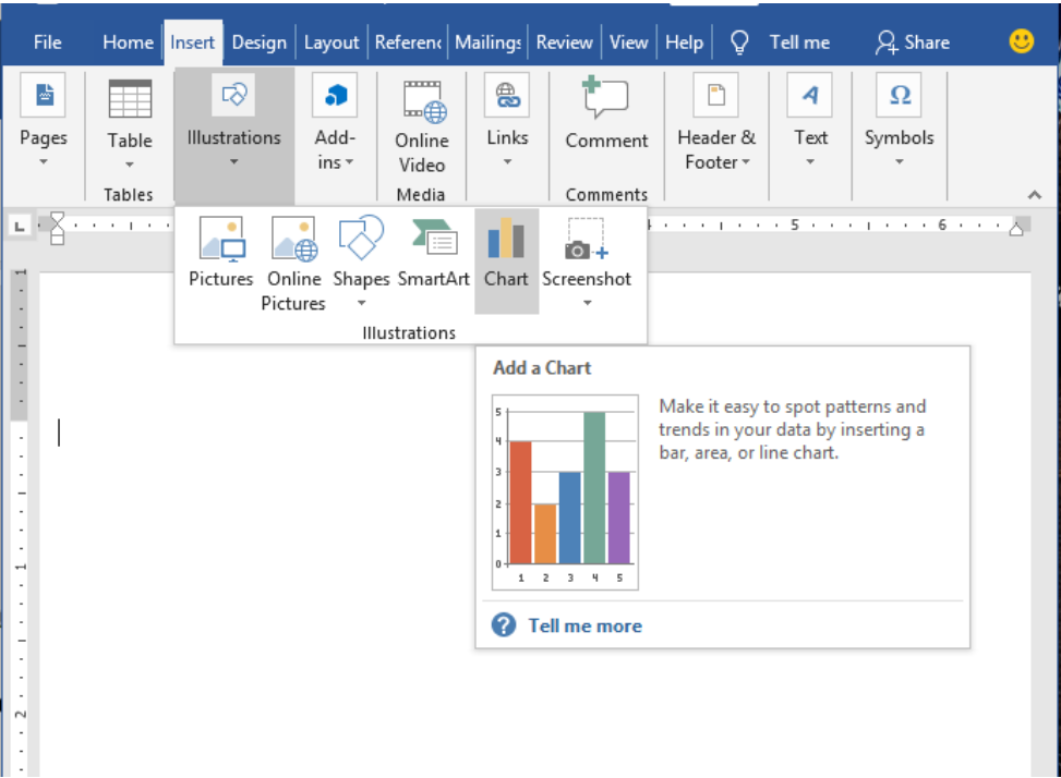 How to Make a Chart in Word