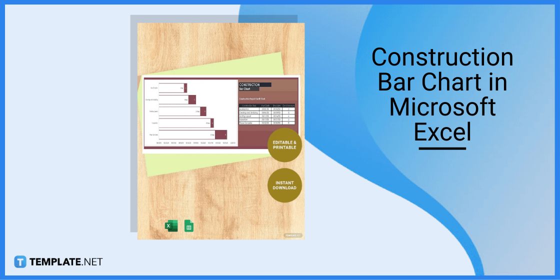 construction bar chart in microsoft excel