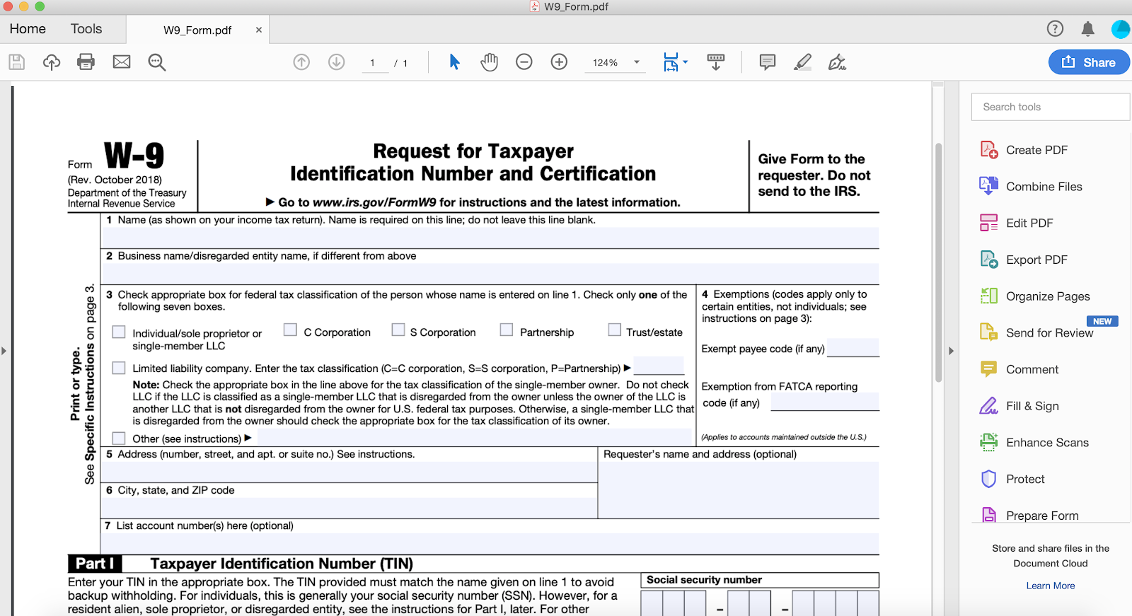 pdf fillable form creator