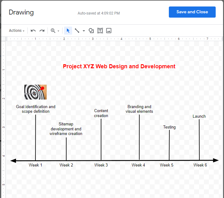 How To Make A Vertical Timeline On Google Docs